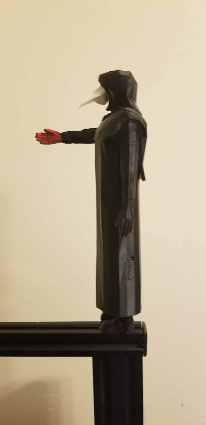 SCP 049 Figurine SCP Foundation Gamer Gift Video Game image 1