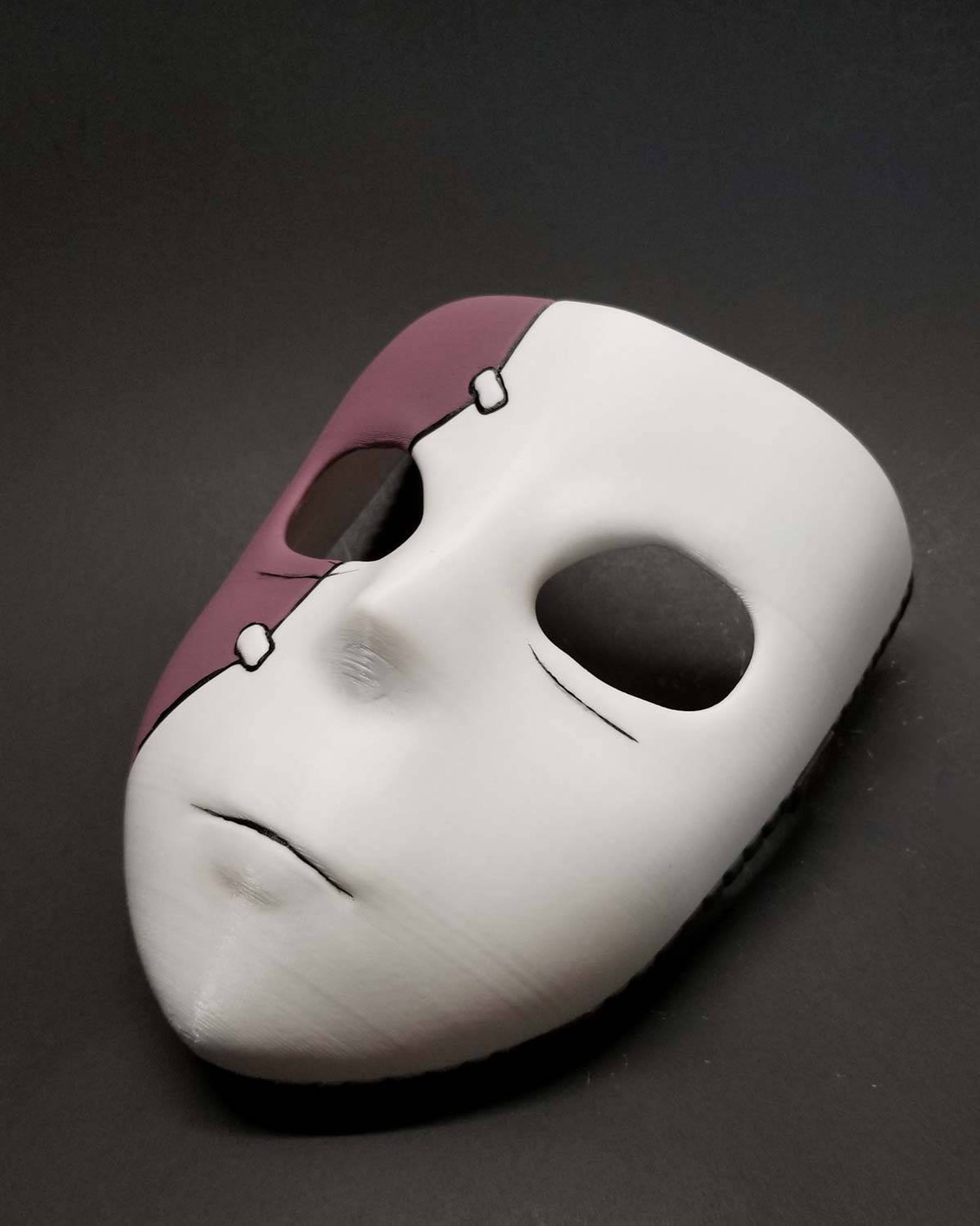 Sally Face Prosthetic Mask Cosplay Costume Prosthesis Air Etsy