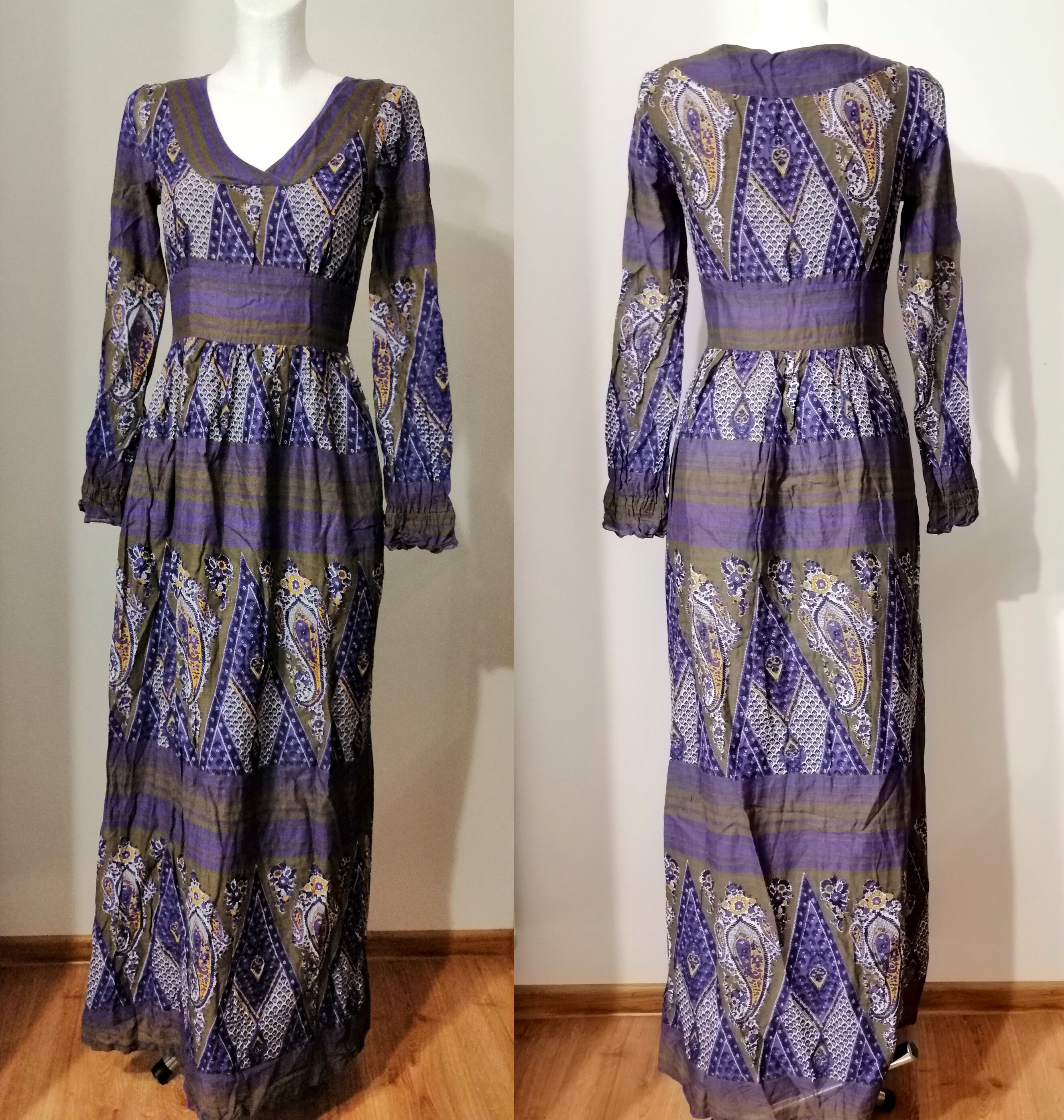 Robe Cocktail Femme Jack Bryan Bleu Perles Taille 14 Longueur Midi
