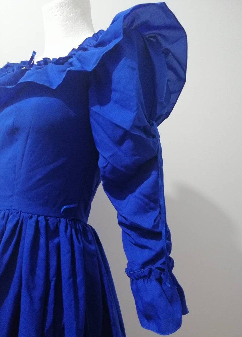 virginia dress vintage blue main image 1