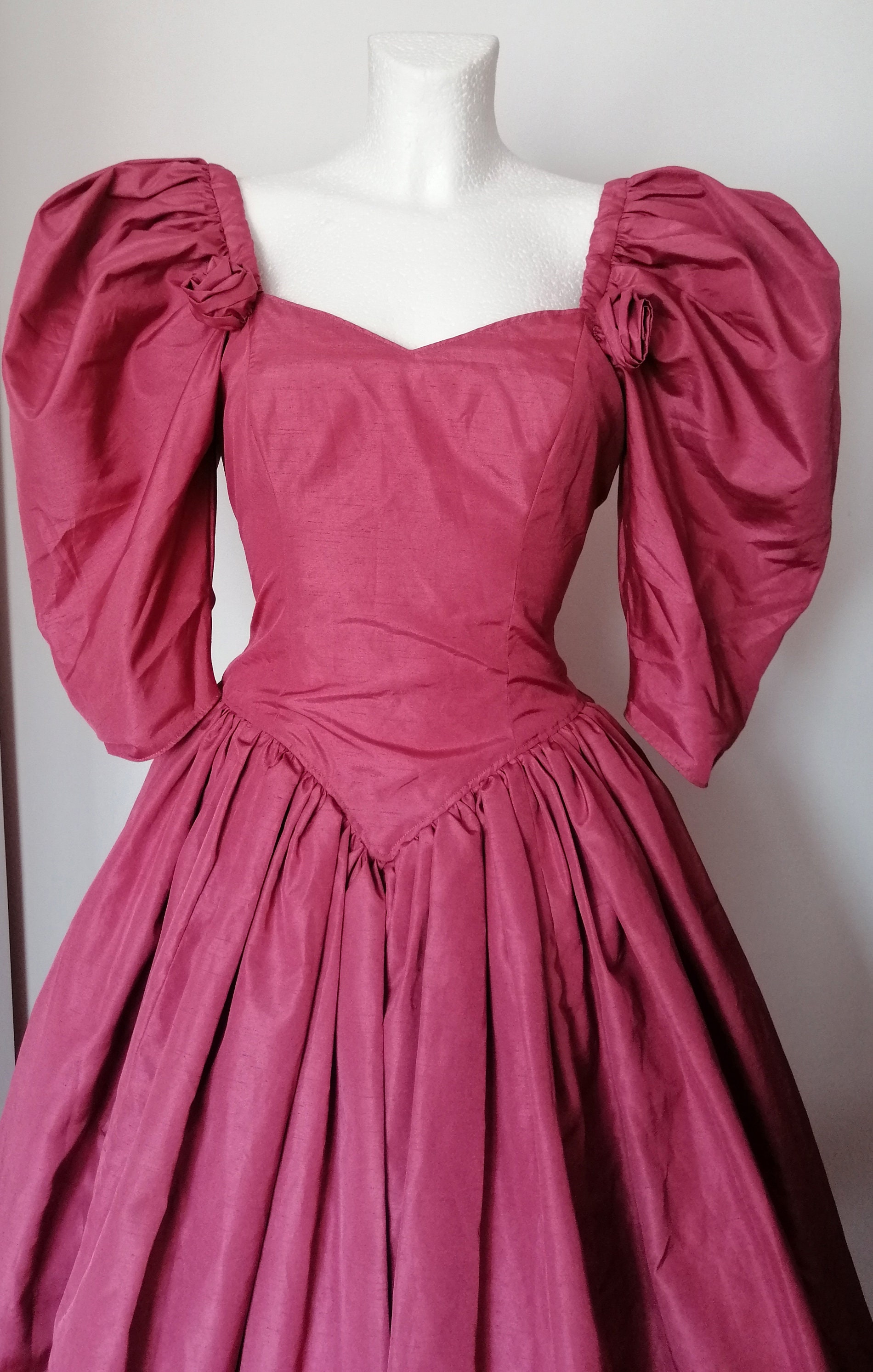 Dirty Pink Lace Evening Gown main image 1