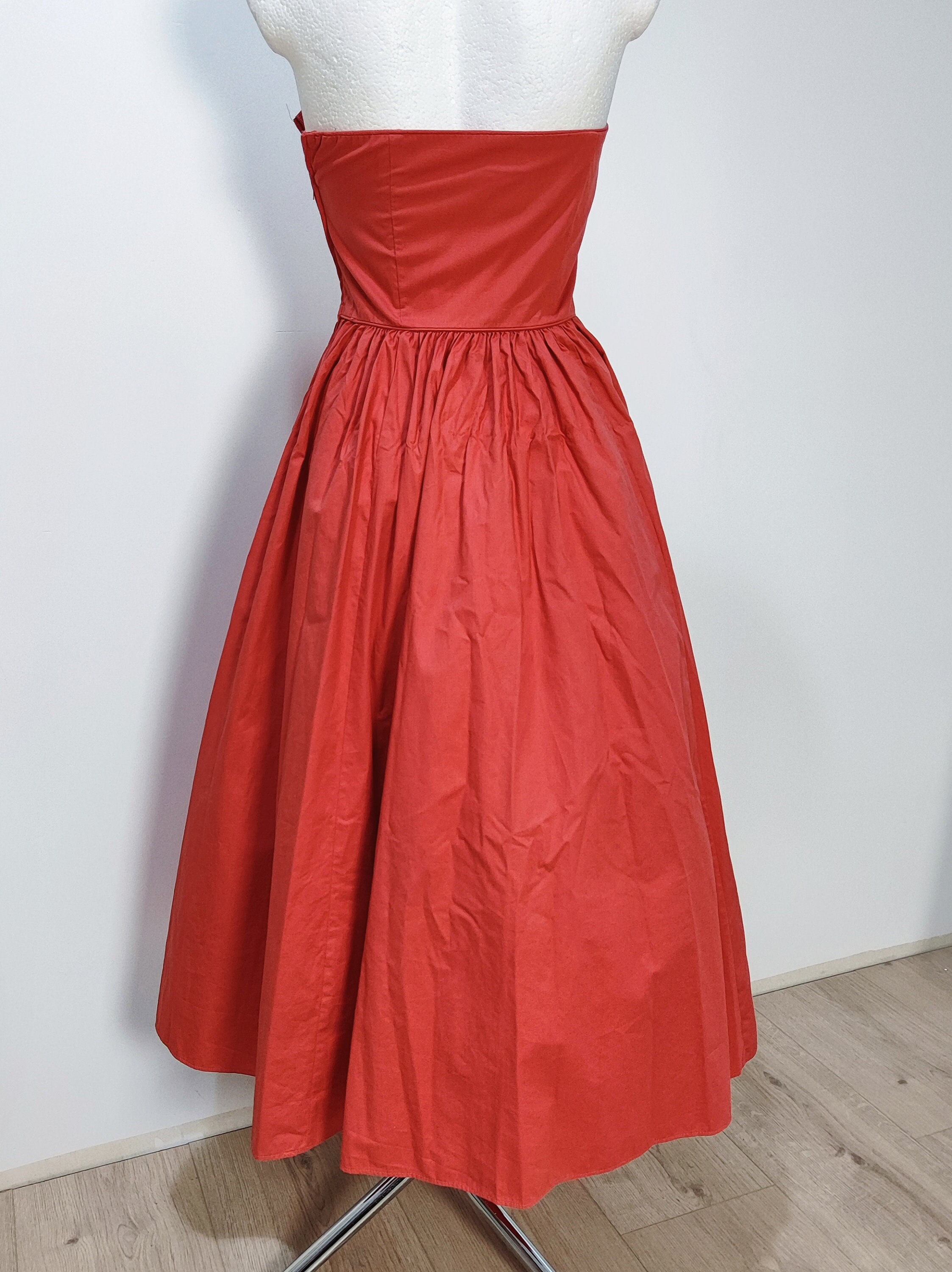 Vintage 80s Laura Ashley Reddish Dress, Red Dress, 90s, Does 60s 50s, Red  Brick, Pin-up, Flared, Romantic, Size S Small, Orange, Fit Flare, - Etsy