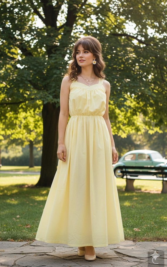 open lace back dress Pastel Yellow Lace Strapless Long Prom Dress With Side Slit – Laylatailor  Shop main image 1