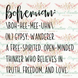 Boho Definición Digital SVG Cortar Archivo