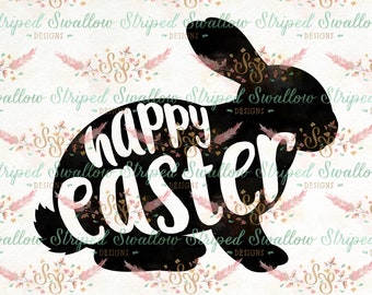Happy Easter SVG Digital Cut File