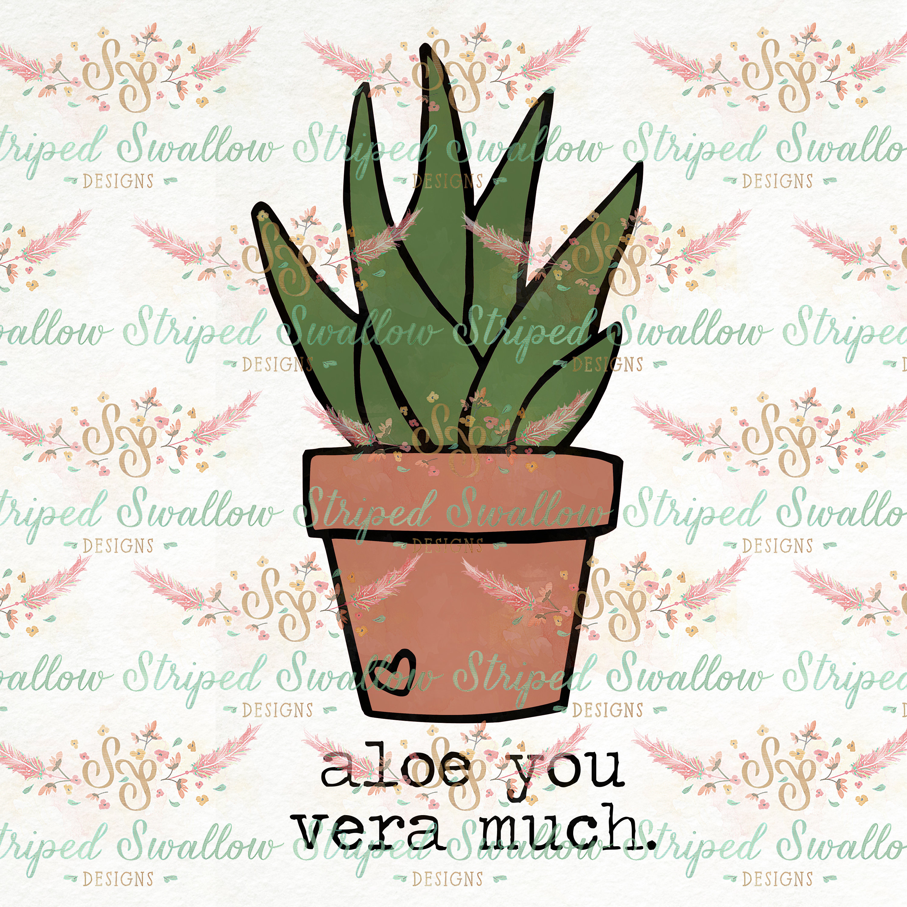 Aloe You Vera Much - Etsy
