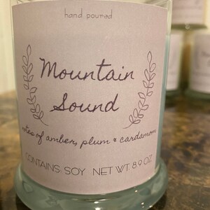 Mountain Sound - Soy Candle