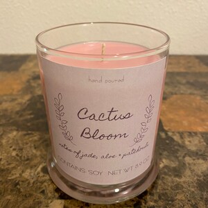 Cactus Bloom - Soy Candle