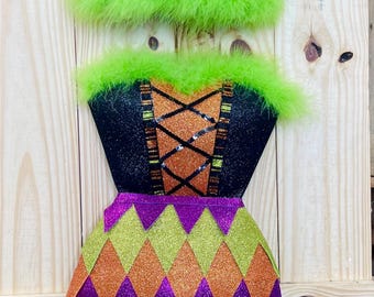 Witch wreath  attachment, Halloween Attachment, Wreath Attachment, Wreath decoration, Halloween decor, Halloween wreath