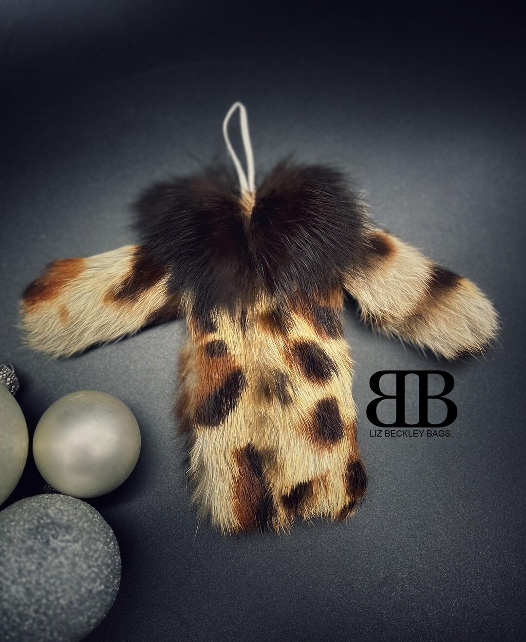 Real Reclaimed Fur Coat, Mini Mink, Mob Wife, Christmas Ornaments ...