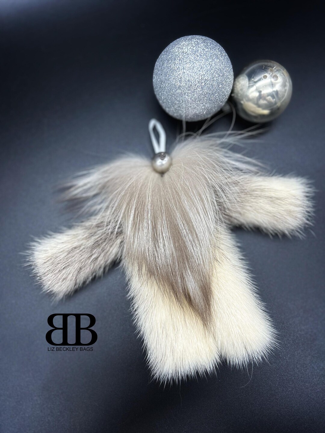Real Reclaimed Fur Coat, Mini Mink, Christmas Ornament, Decor - Etsy