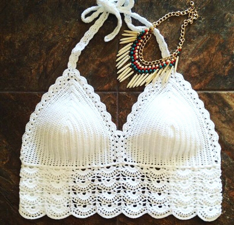crochet beach top