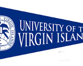 University of the Virgin Islands Wool Felt Pennant