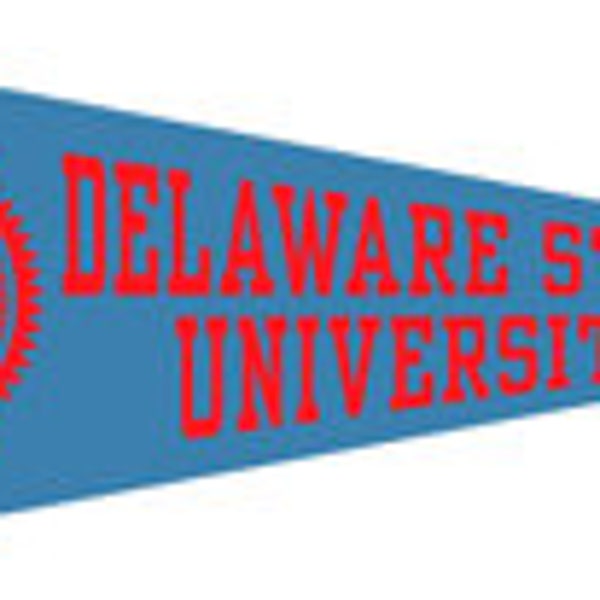 Delaware State University Wool Felt Pennant