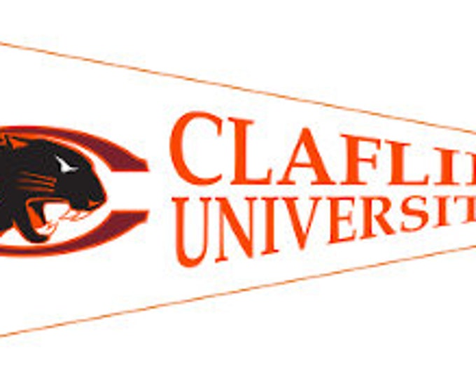 Claflin University Wool Felt Pennant Etsy