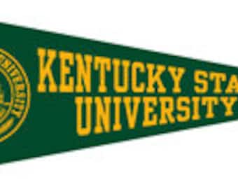Kentucky State University Wool Felt Pennant