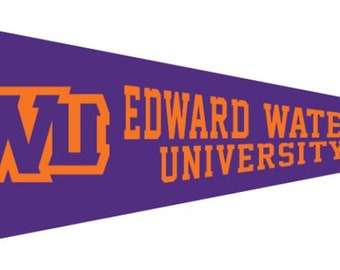 Edward Waters University Wol vilt wimpel