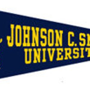 Johnson C. Smith University Wool Felt Pennant