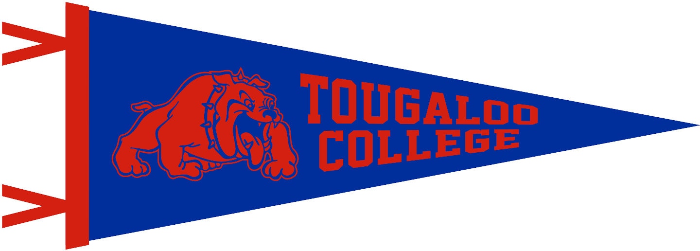 Tougaloo College Wool Felt Pennant