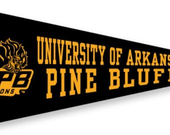 University of Arkansas at Pine Bluff Wool Felt Pennant