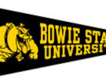 Bowie State University Wool Felt Pennant