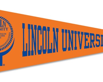 Lincoln University of Pennsylvania Wool Felt Pennant