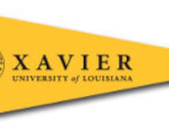 Xavier University of Louisiana Wool Felt Pennant