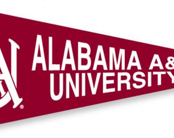 Alabama A&M University Wool Felt Pennant