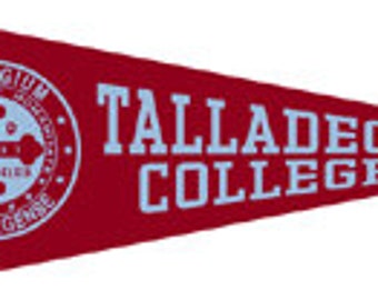 Talladega College Wool Felt Pennant