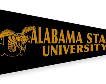 Alabama State University Wool Felt Pennant