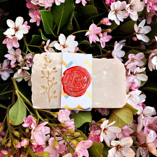 Plumeria and Sea Salt Soap