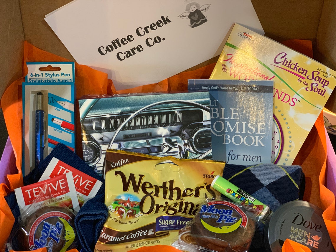 Senior Care Package Nursing Home Gift Box Coffee Creek Care Etsy