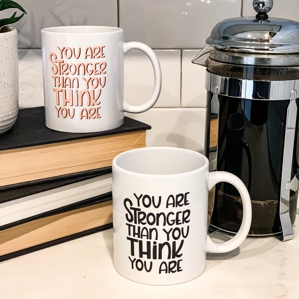 Hand Lettered Mug Etsy