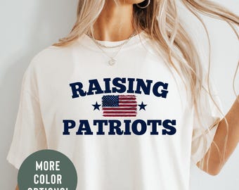 Raising Patriots Tshirt Patriotic Shirt American Flag Shirt USA Tshirt