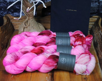 Pink Craze SW 75/25 Merino/Nylon Blend Yarn