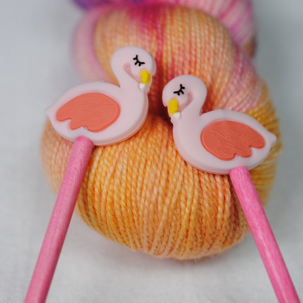 Flamingo Silicone Stitch Stopper