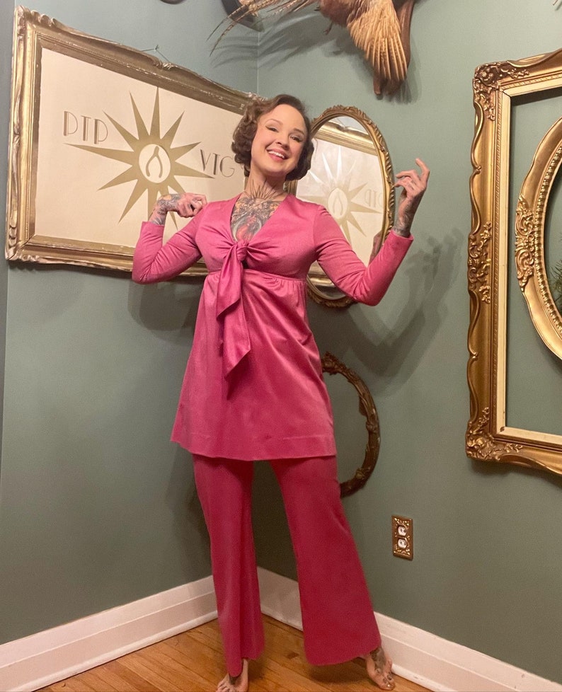Popsicle Pink Dead Stock 1969 shops Vintage Woolworth Leisure Set