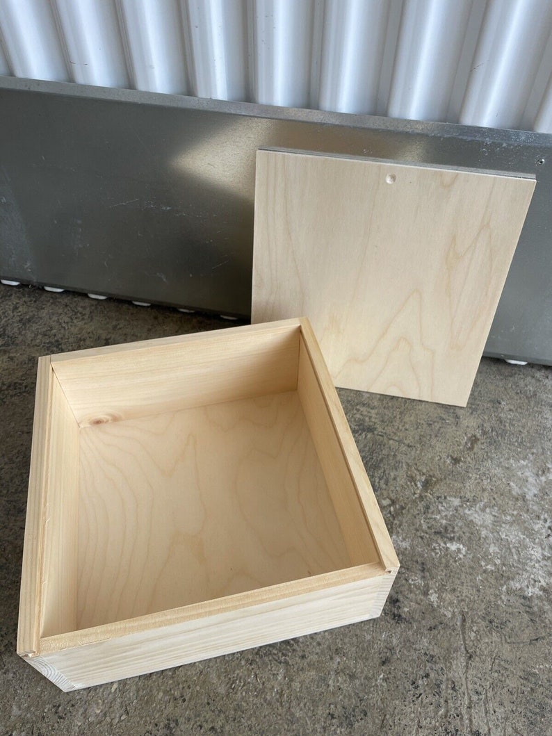 Handmade Wood Box Sliding Lid Craft Product Package Eastern Etsy