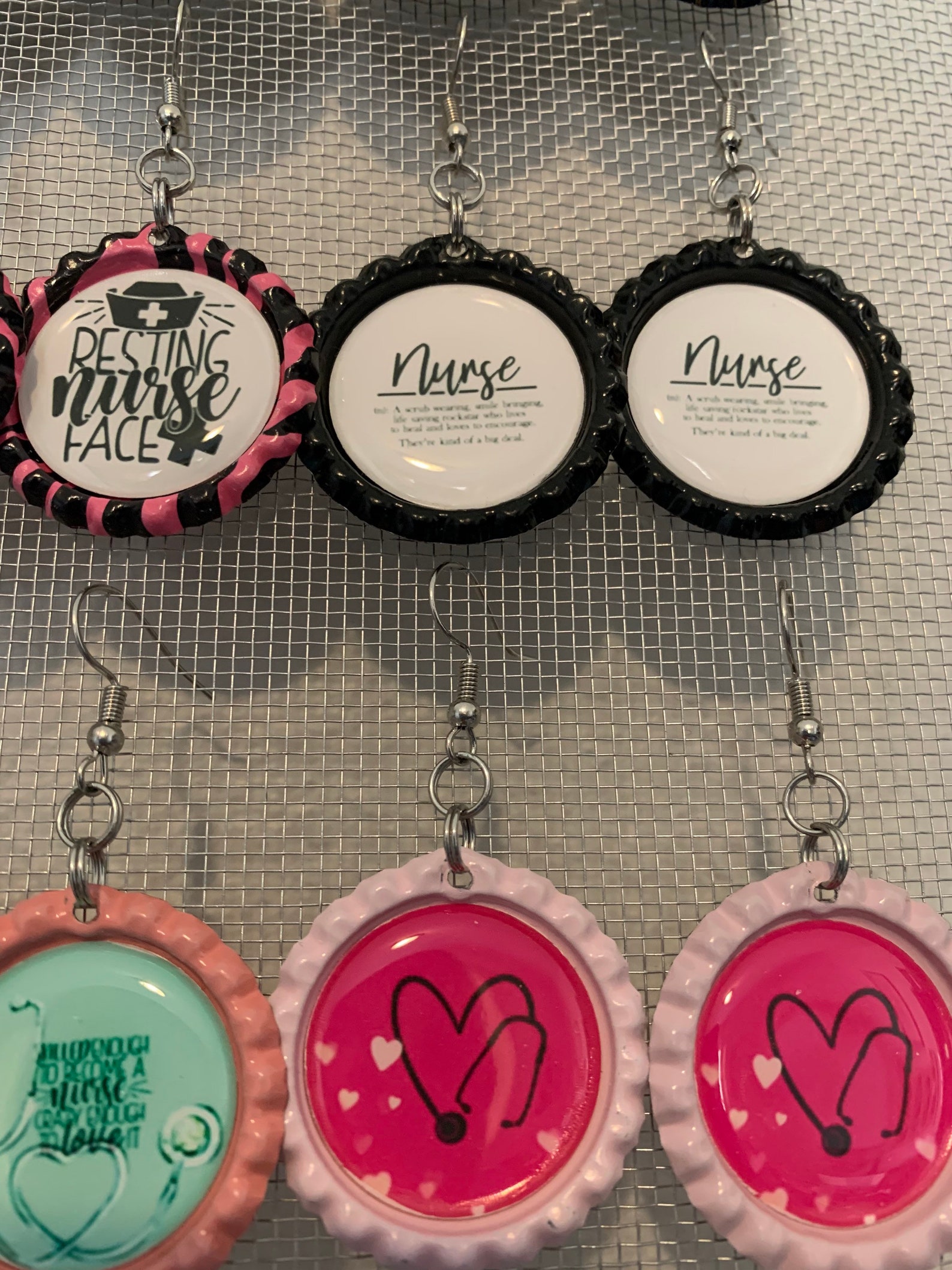 Nurse earrings Etsy