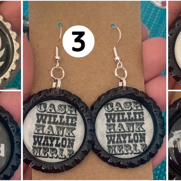 outlaw country earrings