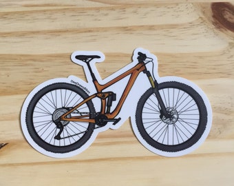 Mountain Bike Sticker