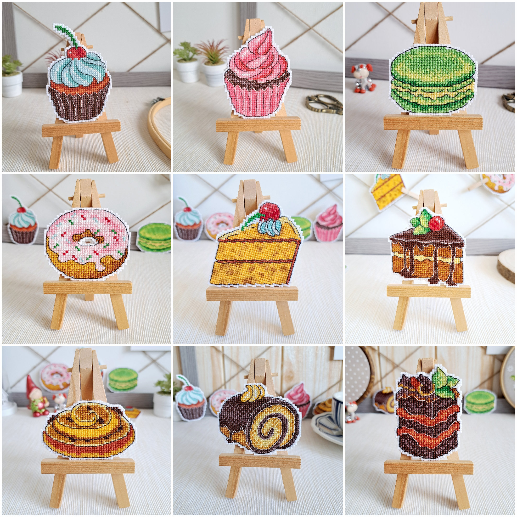 クロスステッチパターン ドルチェヴィータ - スイートクロスステッチ