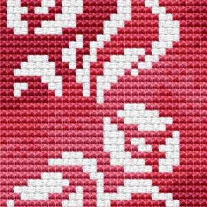 Set of 3 Cross Stitch Bookmark Pattern in Assisi Style - Floral Motifs ...