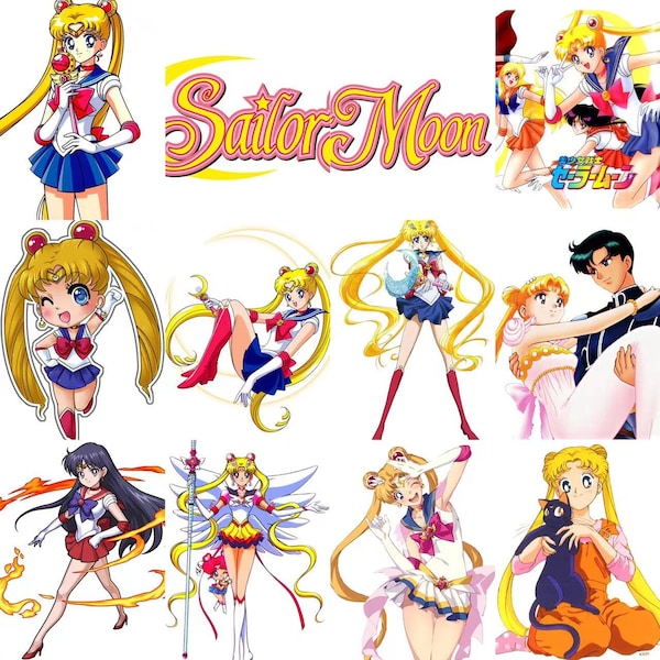 210+Sailor Moon PNG+SVG Bundle | Popular PNG Files | png Files for Cricut | Silhouette Cut Files | png for Shirts | Flower png | png for cup