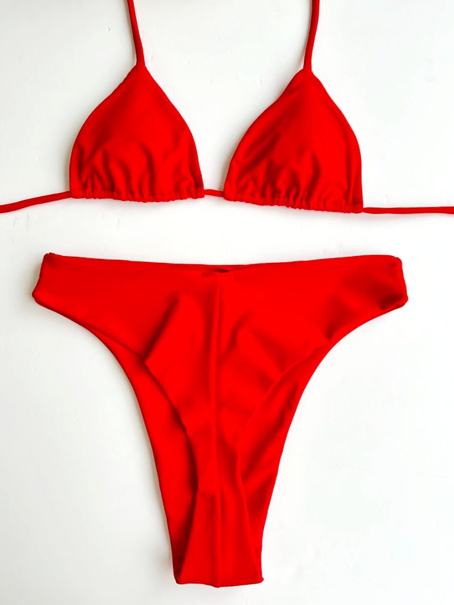 BIKINI BELLA ハイレッグ＆ウエストドTバックビキニ 80年代