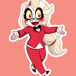 Hazbin Hotel - Charlie Morningstar Sticker