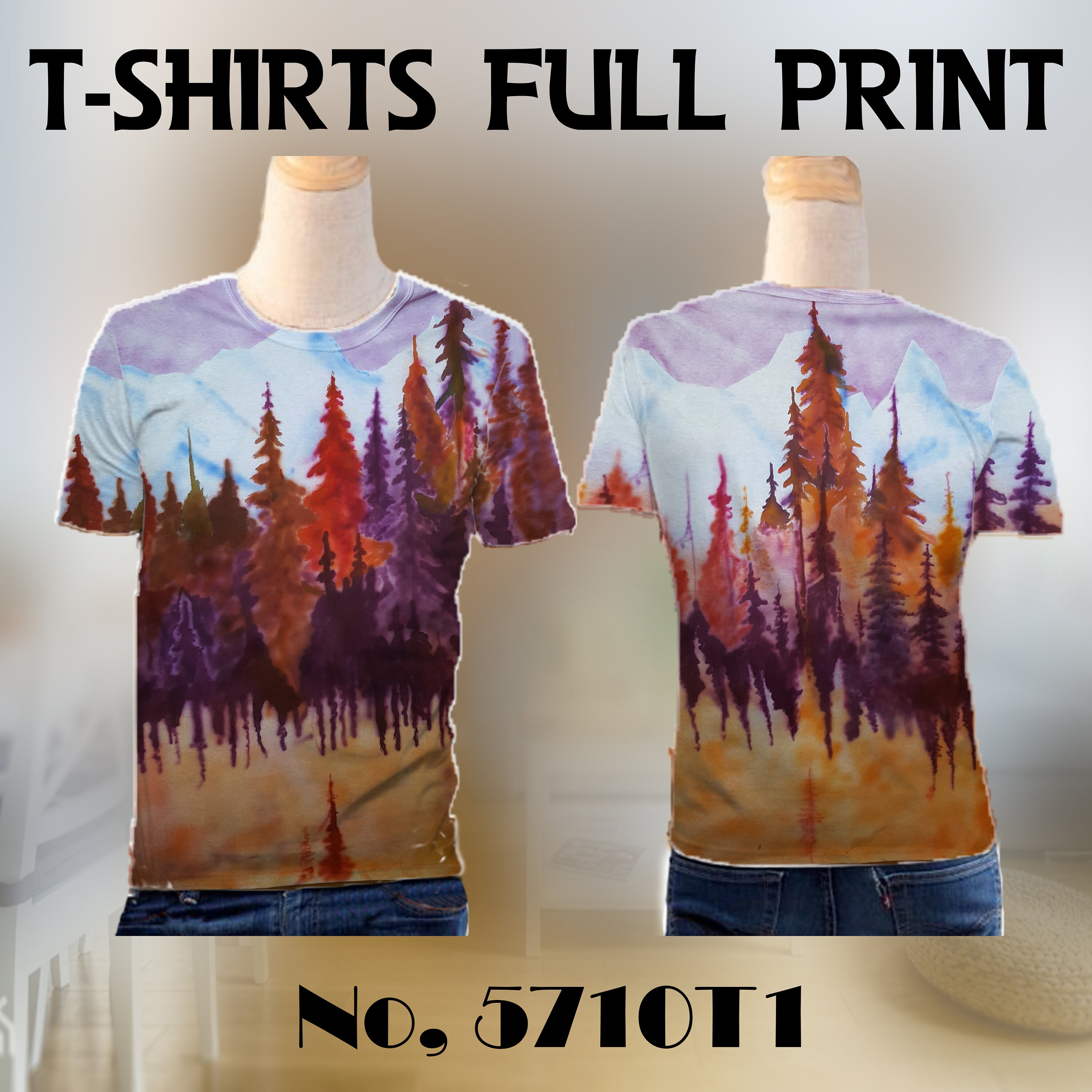 full print custom shirts