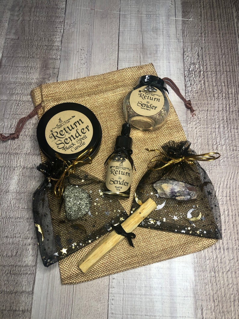 Return to Sender Spell N Ritual Kit Etsy