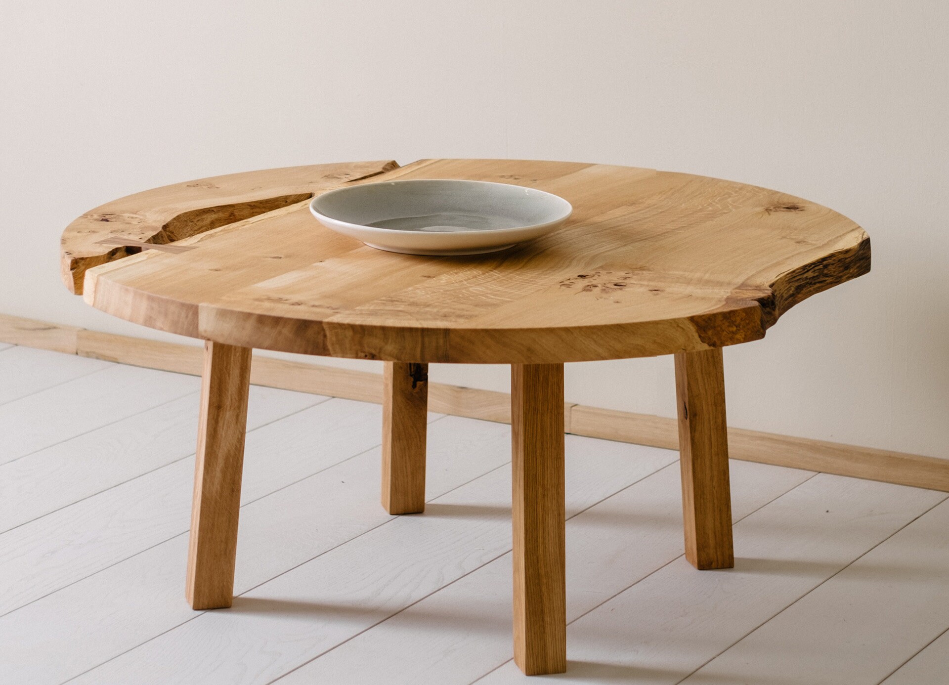 Rustic Oak Coffee Table. English Oak Handcrafted in Wiltshire Etsy