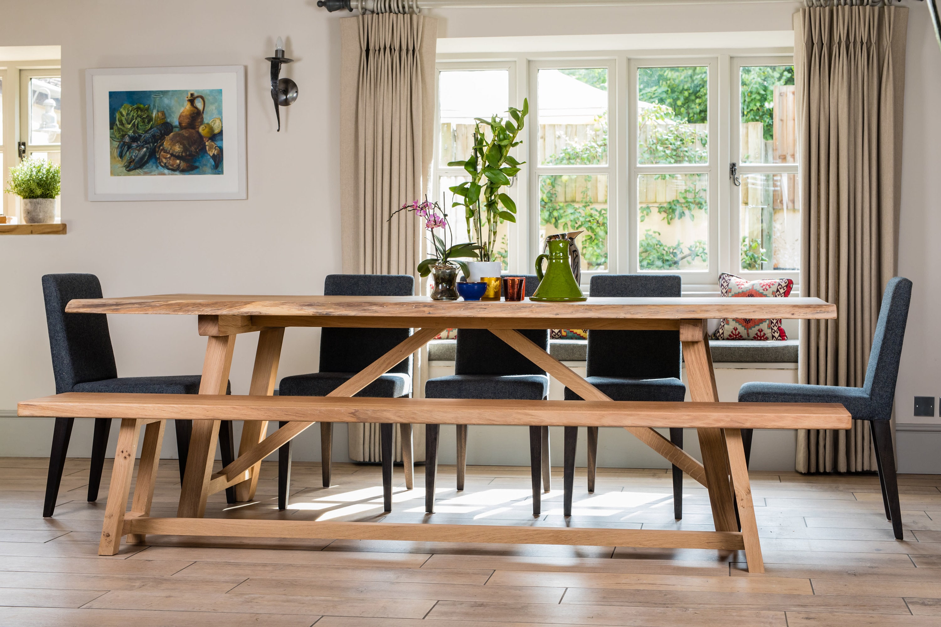 Teak Dining Table With Bench: A Rustic Touch To Your Dining Room